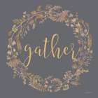 Gather Wreath Art Print