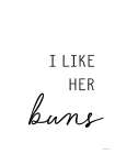Guns and Buns 2 Art Print