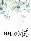 Unwind Leaves Art Print