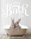Bunnies Hot Bath Art Print