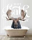 Moose Hot Bath Art Print