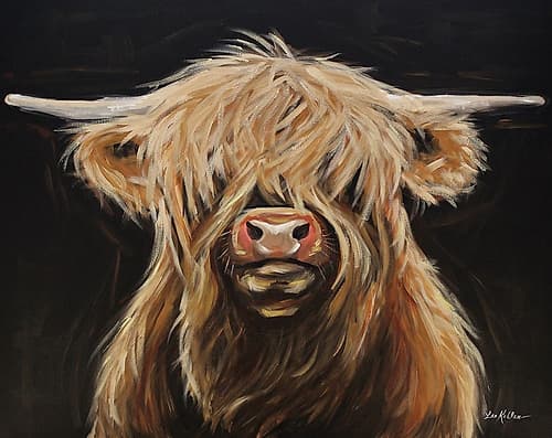 Highland Cow II Art Print