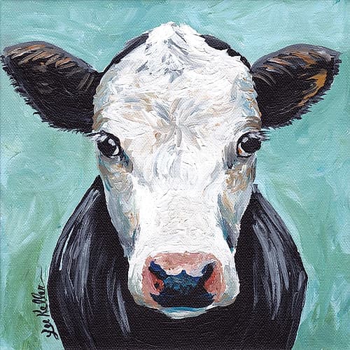 Maybelline the Cow Art Print