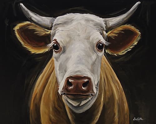 Tank the Cow Art Print