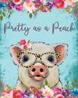Pretty as a Peach Pig Art Print