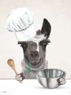 Ready to Bake Llama Art Print