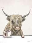 Good Morning Highland Art Print