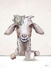 Good Morning Goat Art Print