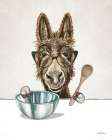 Baking Donkey Art Print