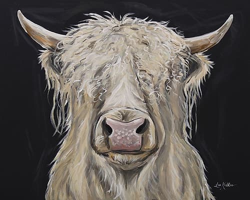Calvin the Highland Art Print by Keller