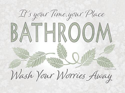 Wash Your Worries Away Art Print
