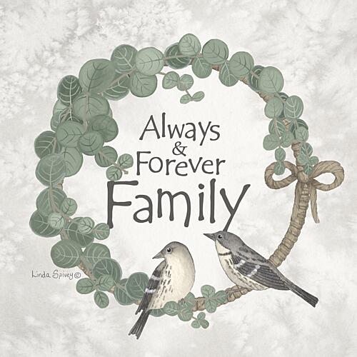 Family Wreath Art Print