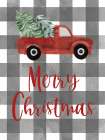 Plaid Merry Christmas Art Print