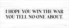 I Hope you Win Art Print