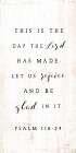 This is the Day Art Print