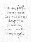 Having Faith Art Print