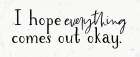 I Hope Everything├óΓé¼┬ª Art Print