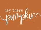 Hey There Pumpkin Art Print