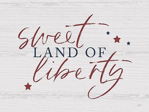 Sweet Land of Liberty I Signs Print