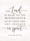 The Lord is Close Art Print