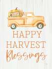 Happy Harvest Blessings Art Print