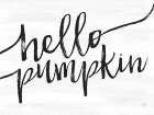 Hello Pumpkin Art Print