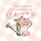 The Earth Laughs in Flowers Art Print