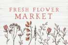 Fresh Flower Market Art Print