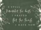 I Still Remember Art Print
