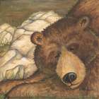 Sleeping Bear Art Print