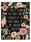 Walk in My Garden Art Print