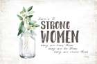 Heres to Strong Women Art Print