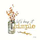 Lets Keep It Simple Art Print
