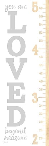 Loved Beyond Measure Growth Chart Kids Print