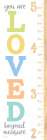 Loved Beyond Measure Growth Chart Art Print