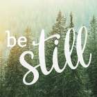 Be Still Art Print