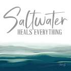 Saltwater Heals Everything Art Print