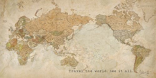 Travel the World.  See it All. Art Print