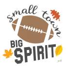 Small Town, Big Spirit Art Print