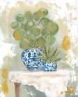 Chinoiserie Potted Plants Art Print