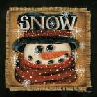 Snow Art Print