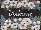Welcome Floral Art Print