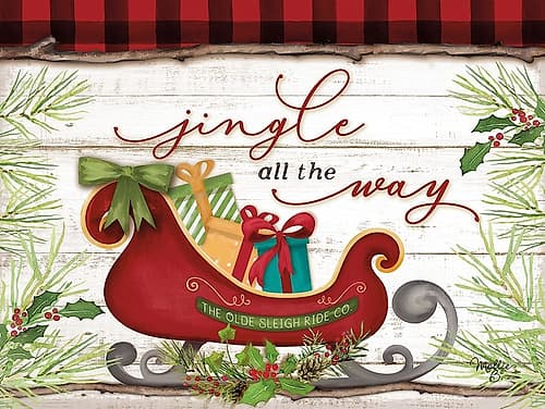 Jingle All the Way Art Print