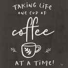 One Cup at a Time Kitchen Print
