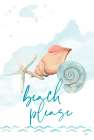 Beach Please Art Print