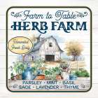 Farm to Table Herb Farm Art Print