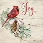 Joy Cardinal Art Print