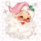 Pink Christmas Past Art Print
