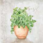 Basil Minimalist Print