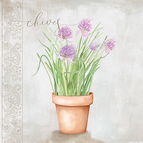 Chives Art Print